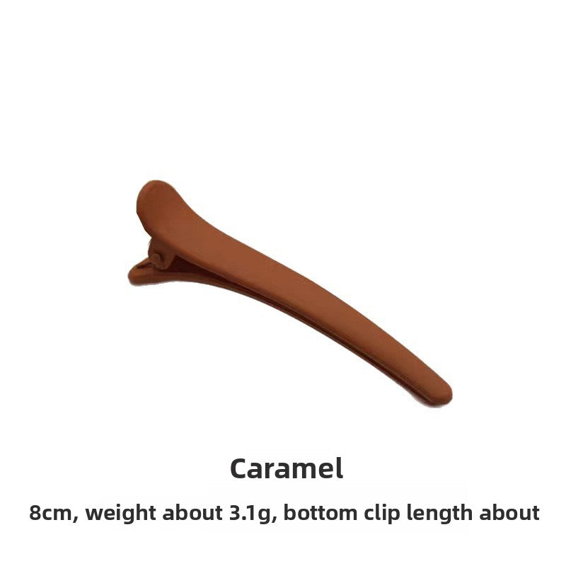 Seamless Frosted Duckbill Hair Clips