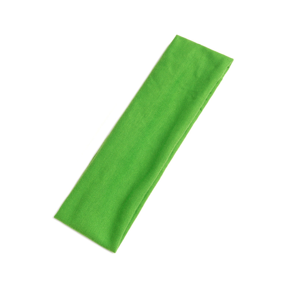 Simple Solid Color Sports Headband for Running and Yoga