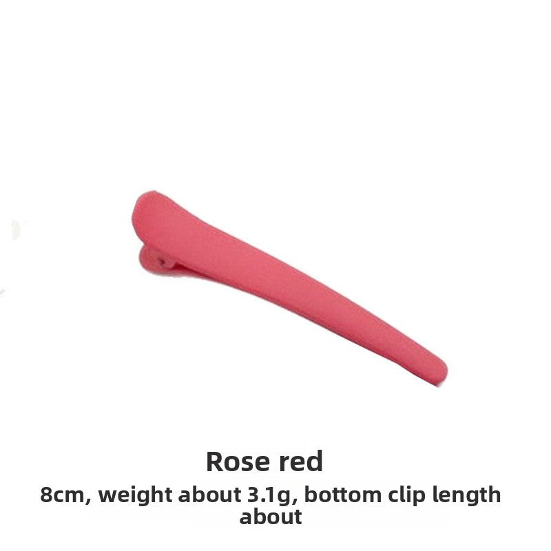 Seamless Frosted Duckbill Hair Clips