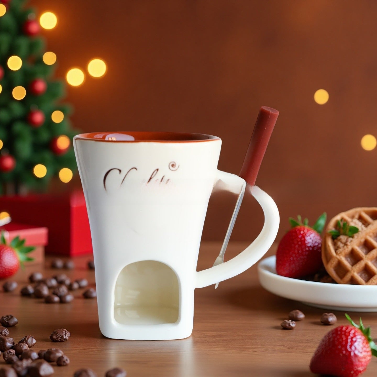 Chocolate Melting Pot with Candle Heater