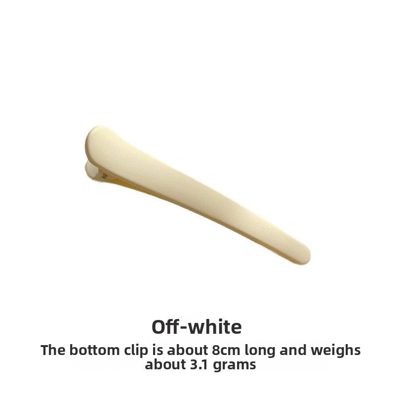 Seamless Frosted Duckbill Hair Clips