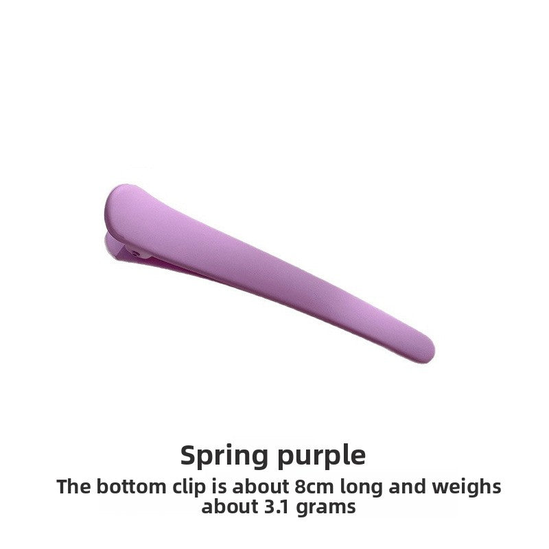 Seamless Frosted Duckbill Hair Clips